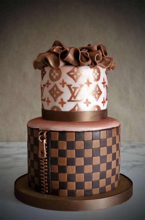 louis vuitton bag birthday cake|Louis Vuitton birthday cake pattern.